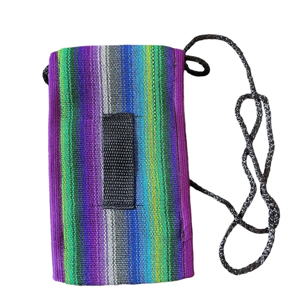 Phone Case Embroidered Mexican Phone Case, Purple Phone Case, Embroidered Case